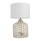 Beige Coastal Table Lamp, BEIGE, hi-res image number null