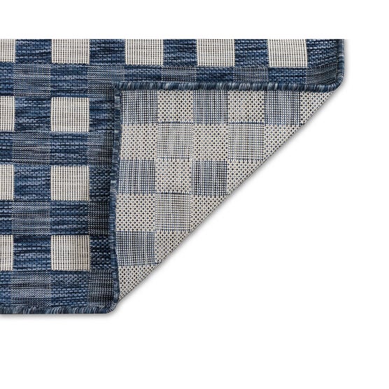 Liora Manne Carmel Gingham Indoor/Outdoor Rug, , alternate image number null