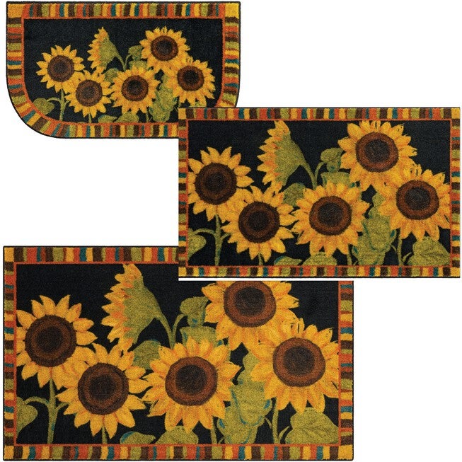 Sunflower Garden Kitchen Rug, , alternate image number null