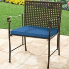 400 lbs. Weight Capacity Folding Chair with Cushion, BLUE, hi-res image number null