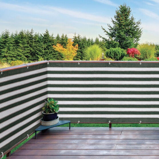 Deck/Fence Privacy Screen, GREEN, hi-res image number null