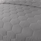 Honeycomb Down Alternative Blanket, Grey, , on-hover image number 1
