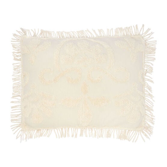 Holden Chenille Sham, IVORY Holden Chenille Sham, IVORY
