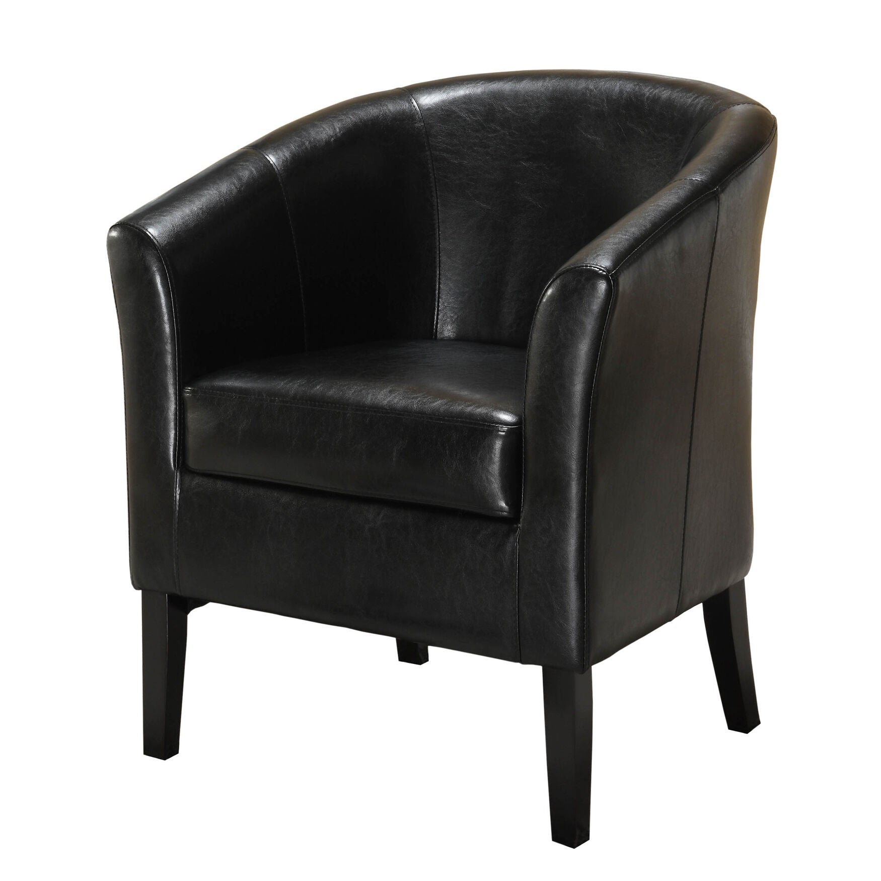 Simon Club Chair, BLACK, hi-res image number 0