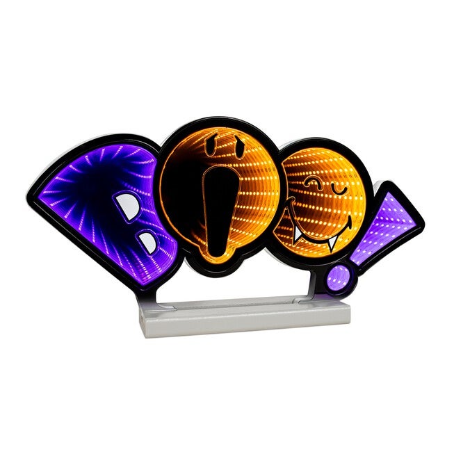 SmileyWorld(R) Halloween BOO Ekkolight 16 inchesL, ORANGE PURPLE, hi-res image number 0