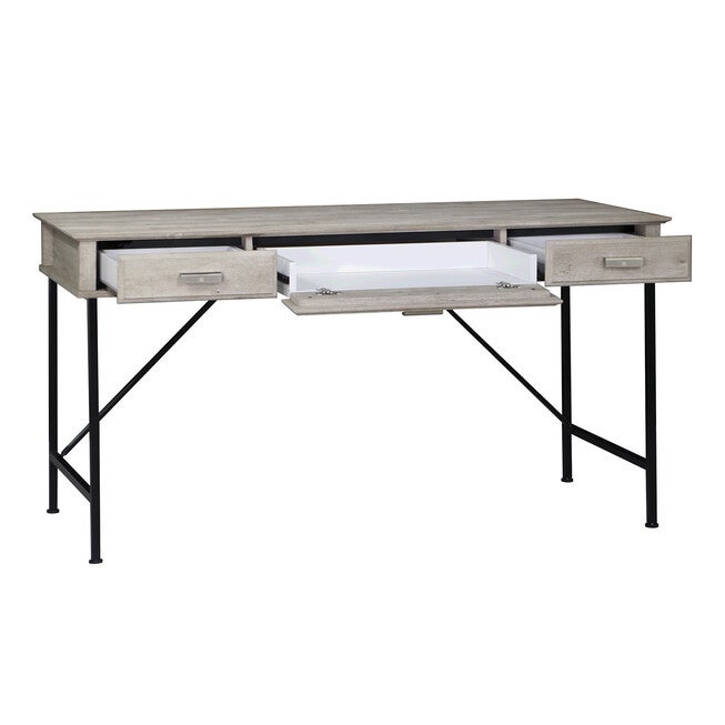 Saint Birch Elma Writing Desk In Washed Gray Writing Desk, , alternate image number 5