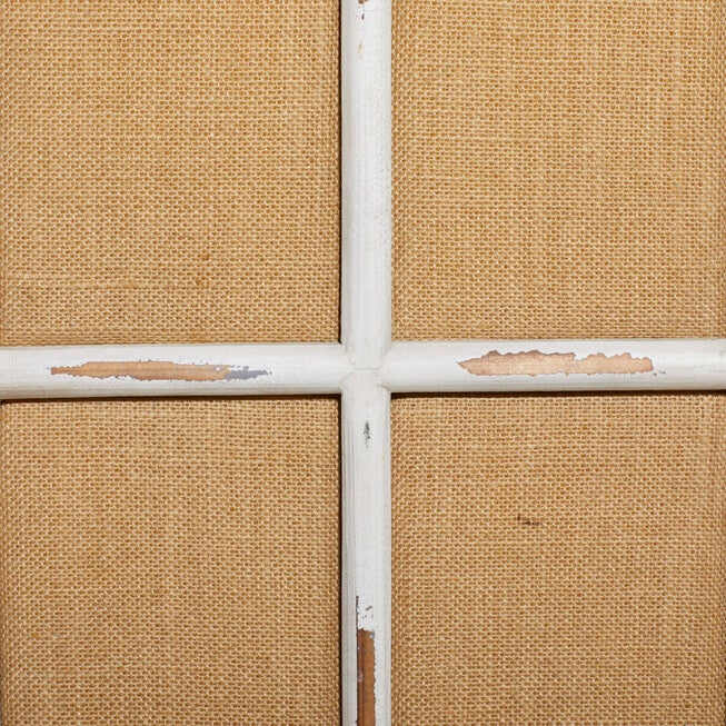 Beige Wood Farmhouse Room Divider Screen, 71 inches x 48 inches x 1 inches, , alternate image number null
