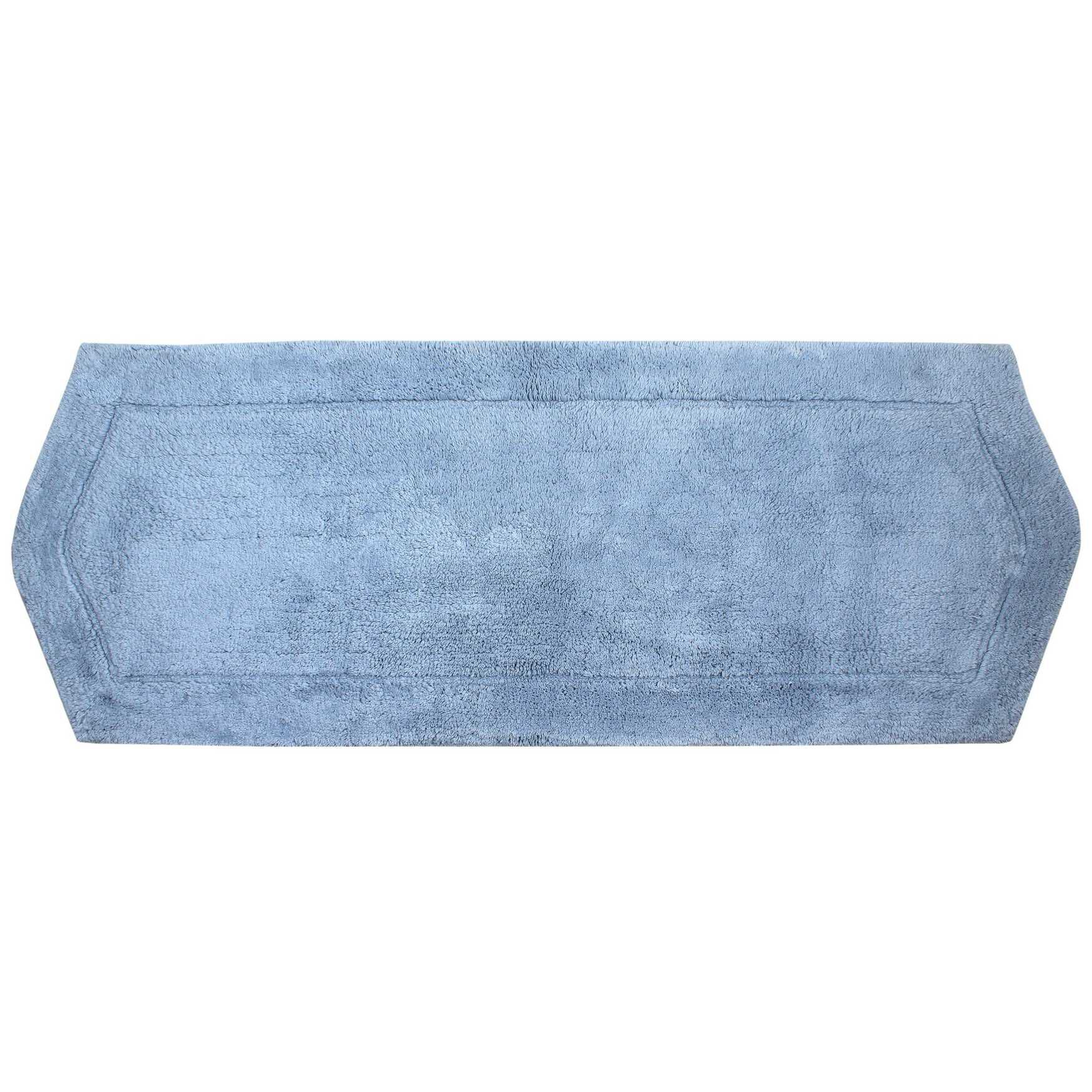 Waterford Bath Rug Collection, BLUE, hi-res image number 0