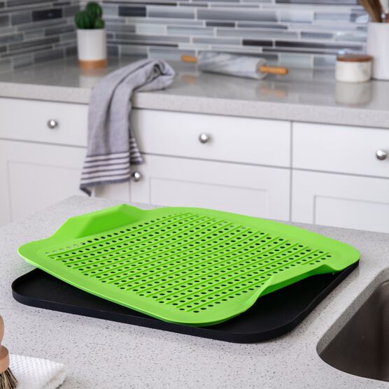 2-Piece Silicone Drying Mat, , alternate image number null