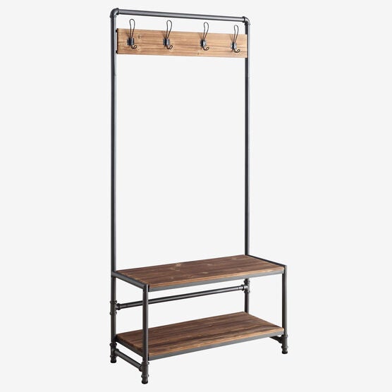 Anacortes Hall Tree Wardrobes Drawers Brylane Home