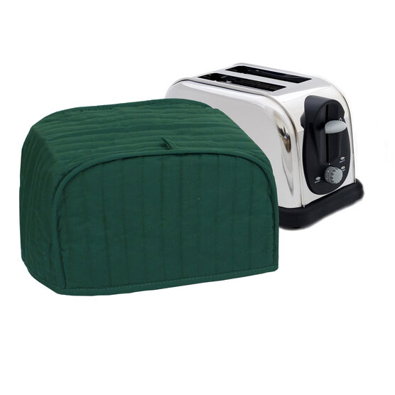 Two-Slice Toaster Cover, DARK GREEN, hi-res image number null