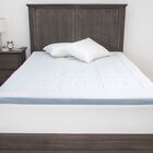SensorPEDIC SensorCOOL 3-Inch Gel-Infused Memory Foam Mattress Topper, WHITE, hi-res image number null