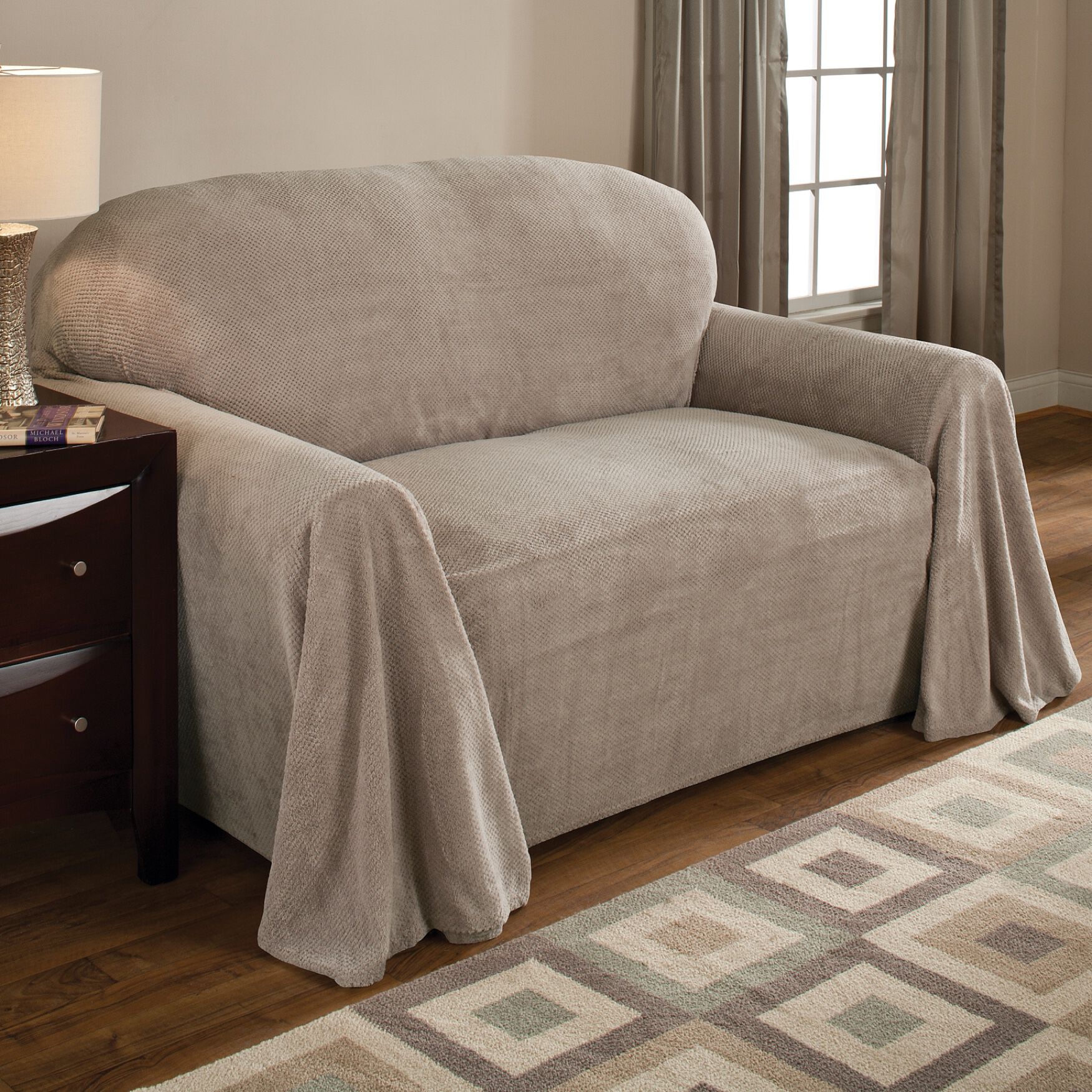Loveseat throw store cover