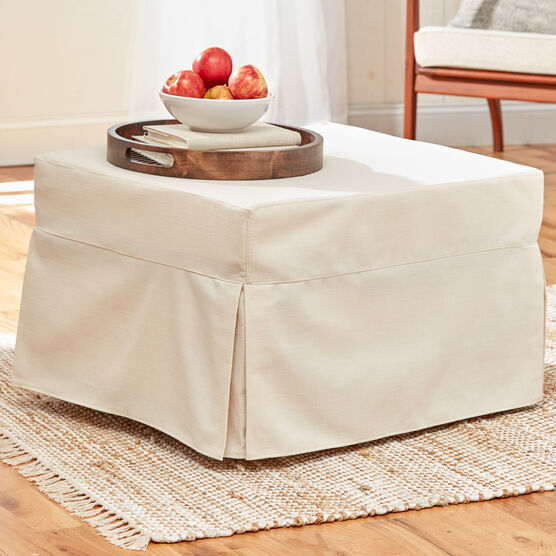 350 lbs. Weight Capacity Sleeper Ottoman, NATURAL, hi-res image number null