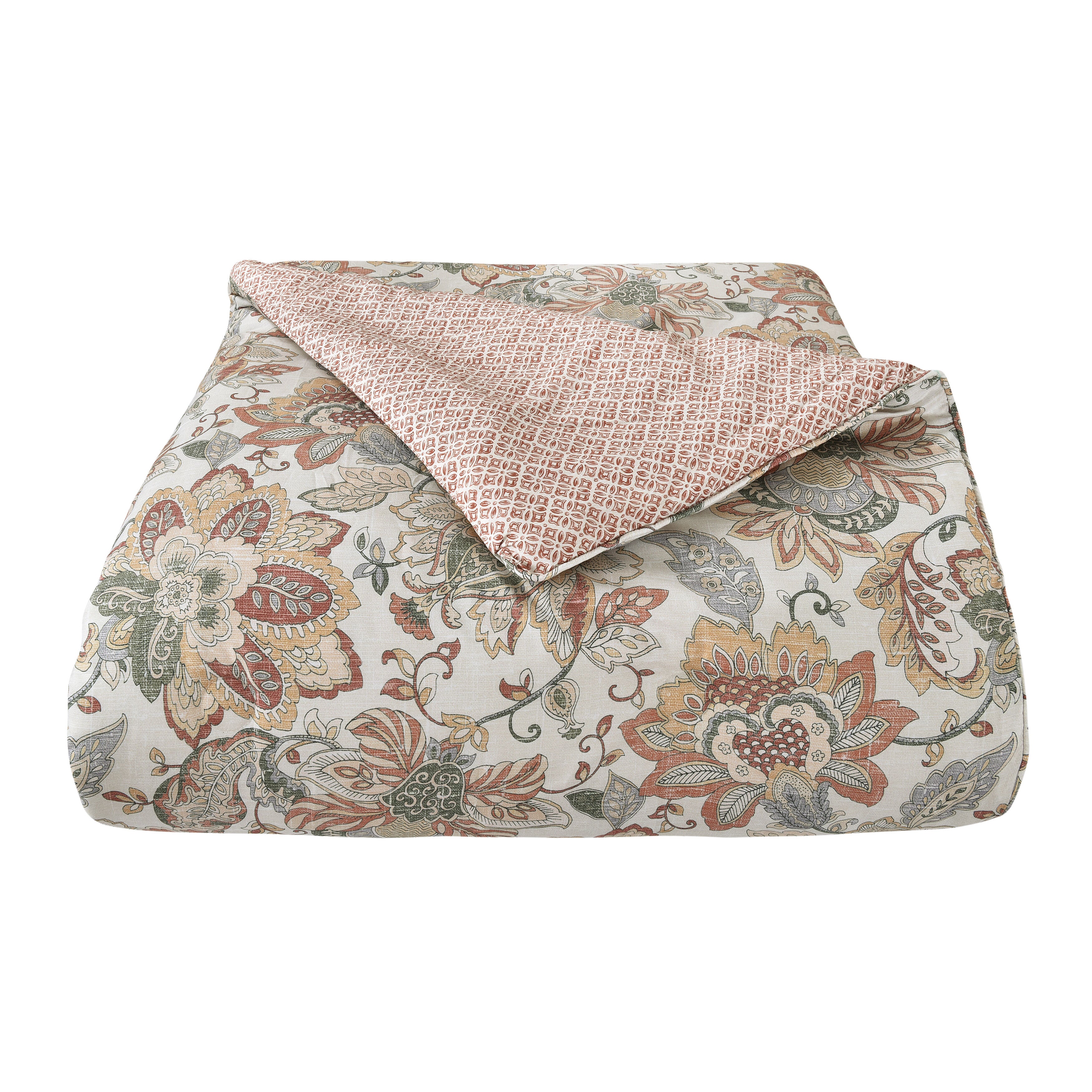 Janessa 4 Piece Comforter Set, SPICE, alternate image number 4