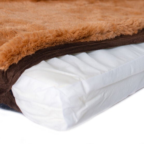 Memory Foam Orthopedic Dog Bed Mat, Mocha/Brown, Medium, , alternate image number null