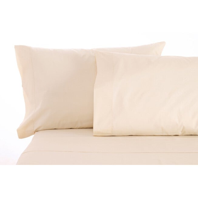 Sleep & Beyond 100% Organic Cotton Pillow Case Pair, IVORY, hi-res image number 0