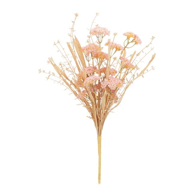 Blush Floral Grass Bush (Set of 2), PINK/BEIGE, alternate image number null