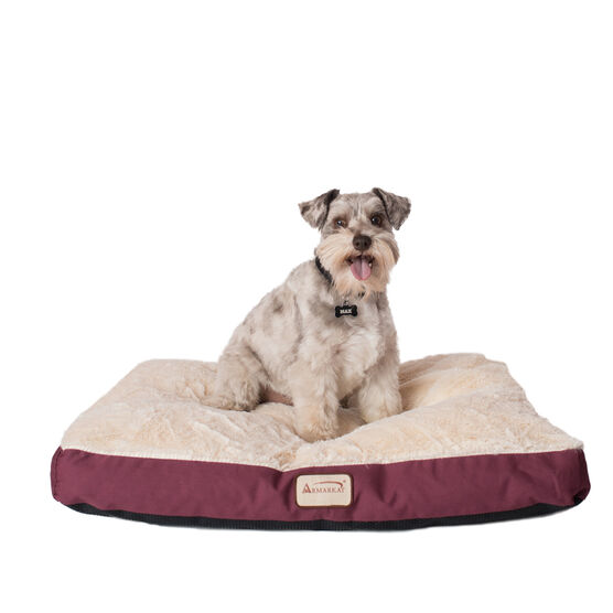 Medium Pet Bed, Dog Crate Mat With Poly Fill Cushion & Removable Cover, , alternate image number null