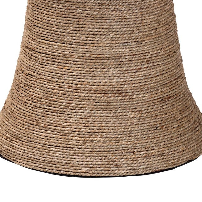 Cady Japandi Natural Seagrass Side Table, NATURAL BROWN, alternate image number 2