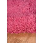 Flokati Fushcia Rug, , alternate image number null