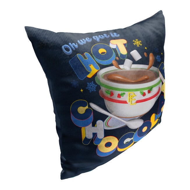 Wb Polar Express Hot Chocolate 18X18 Printed Throw Pillow, , alternate image number 2