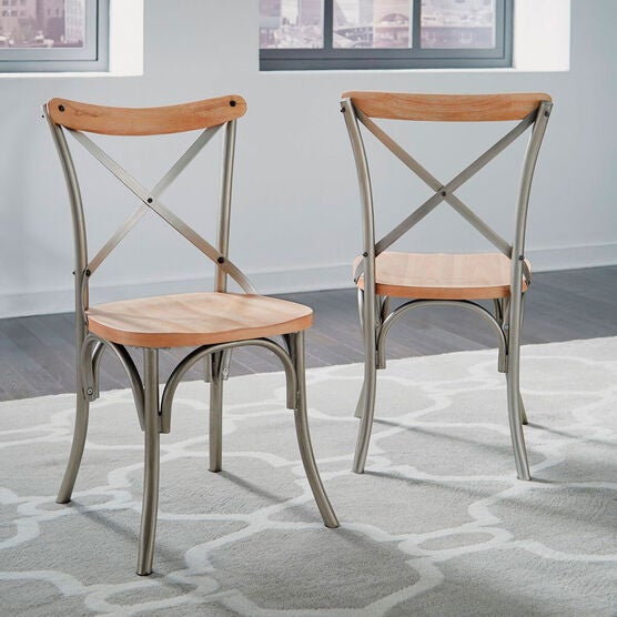 New Orleans Dining Chair, Set of 2, WHITE WASHED, hi-res image number null