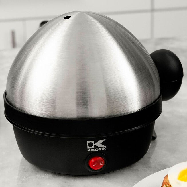 Kalorik Stainless Steel Egg Cooker, SILVER, hi-res image number 0