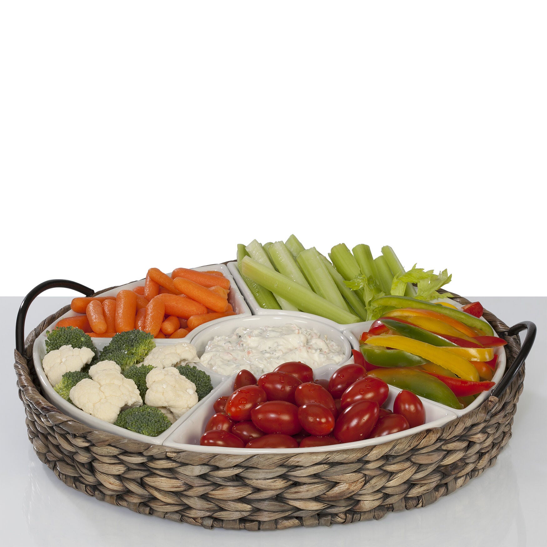 Round 6 Compartment Server, , alternate image number 2