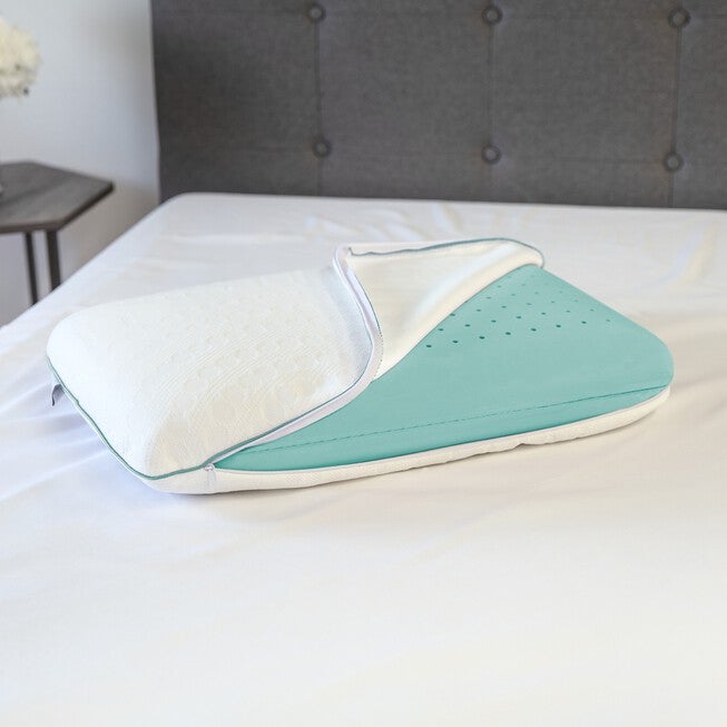 SensorPEDIC Fresh - Eucalyptus Infused Memory Foam Pillow, , alternate image number 4