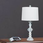 26.5" Cottage Antique Blue Resin Table Lamp, COTTAGE ANTIQUE BLUE, hi-res image number null