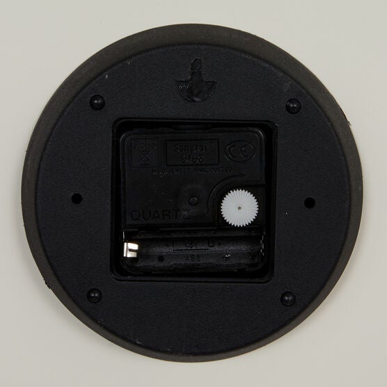 Black Farmhouse Wood Wall Clock, , alternate image number null