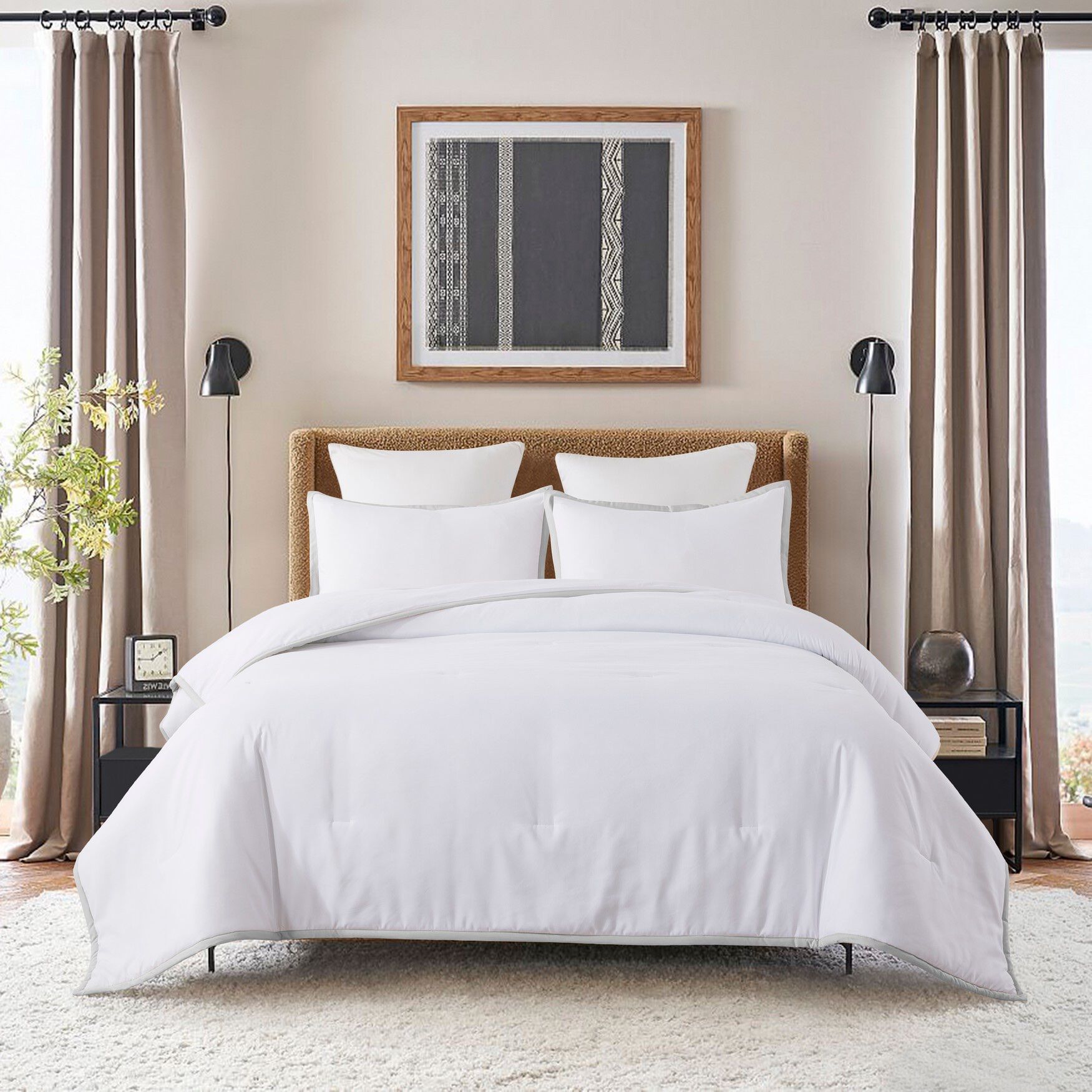 Framed Down Alternative Comforter Set 