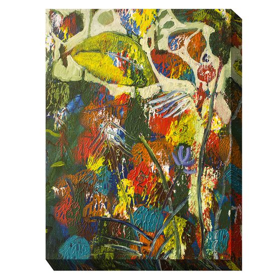 BAWDY BOTANICALS OUTDOOR ART 30X40, MULTI, hi-res image number null