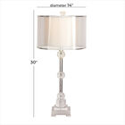 Silver Metal Glam Table Lamp, , alternate image number null
