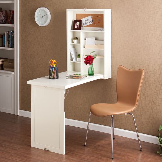 Fold Out Convertible Desk Office Desks Brylane Home