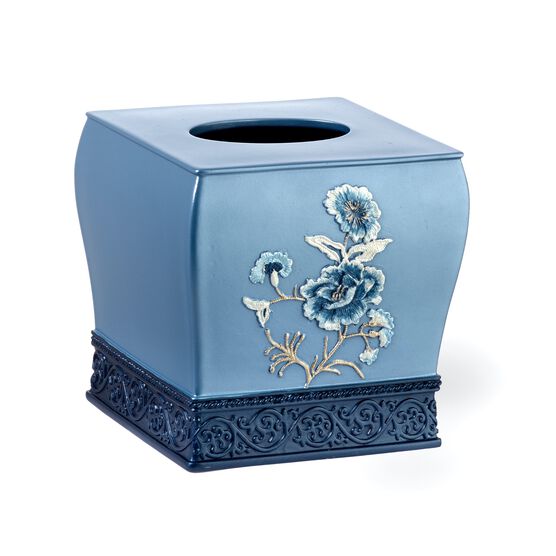 Dublin Rose Tissue Box, BLUE, hi-res image number null