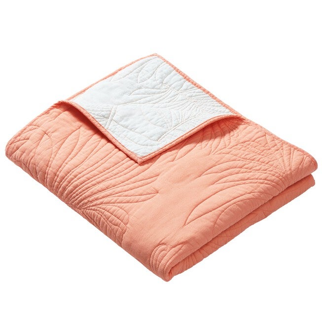 Palm Coast Throw Quilt, , on-hover image number null