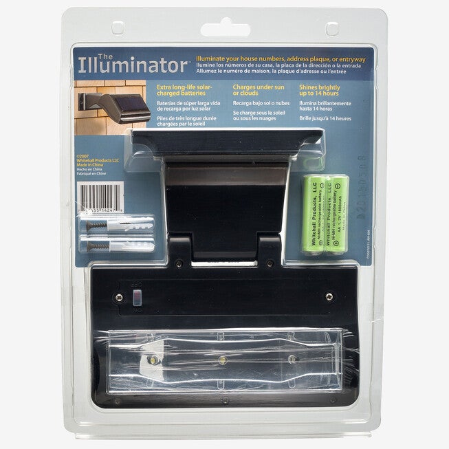 Illuminator Solar Address Lamp , , alternate image number 4