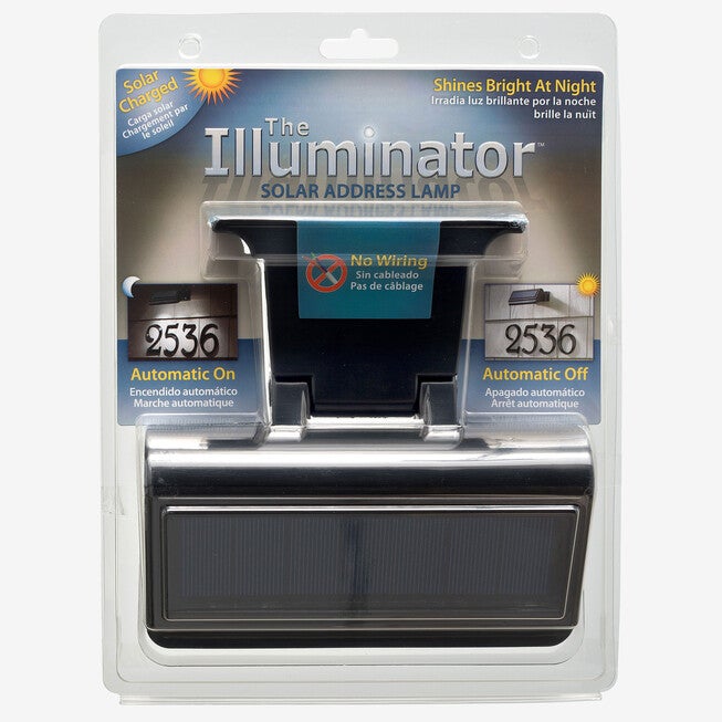Illuminator Solar Address Lamp , , alternate image number 3