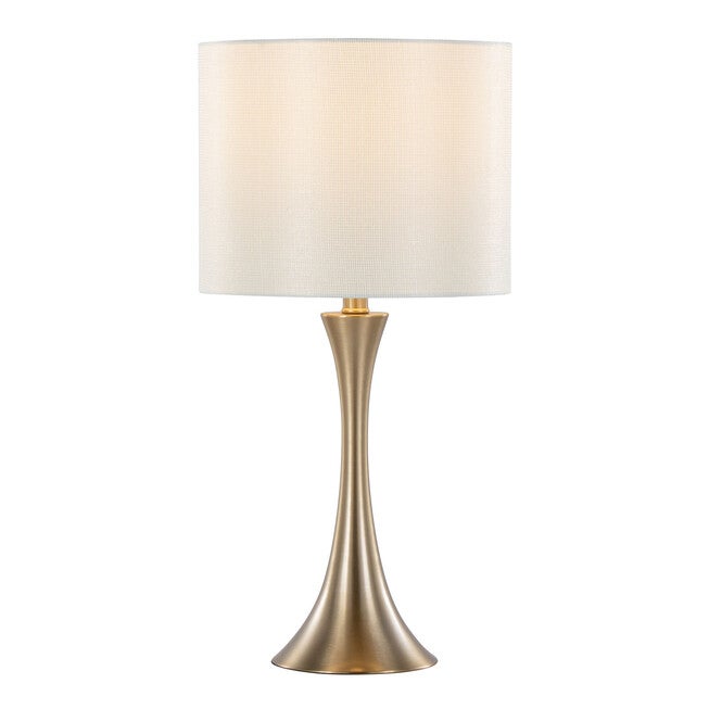 Lenuxe 24 inches Metal Table Lamp - Set Of 2, , alternate image number null