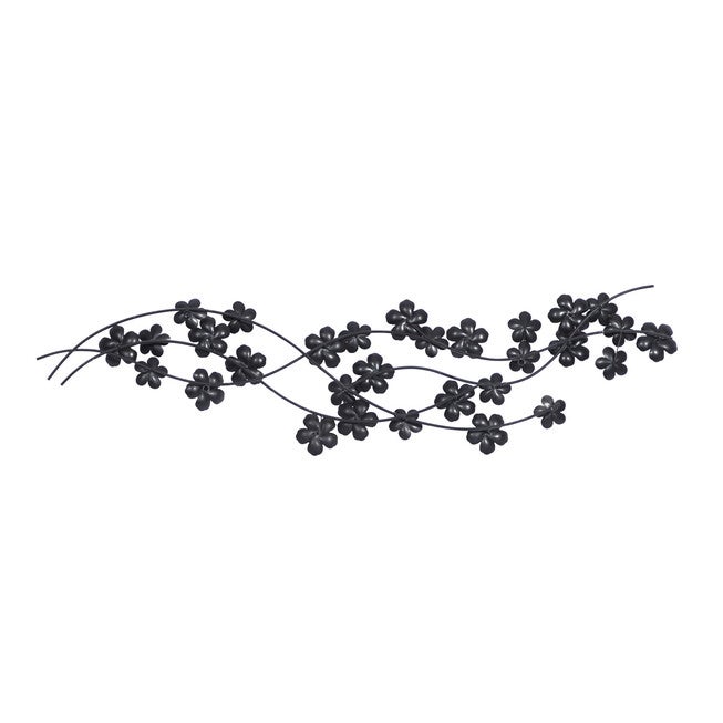 Purple Metal Glam Floral Wall Decor, , alternate image number 2