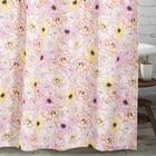 Misty Bloom Shower Curtain, PINK, hi-res image number null