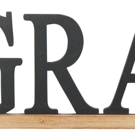 Black Wood Traditional Wall Decor, , alternate image number null