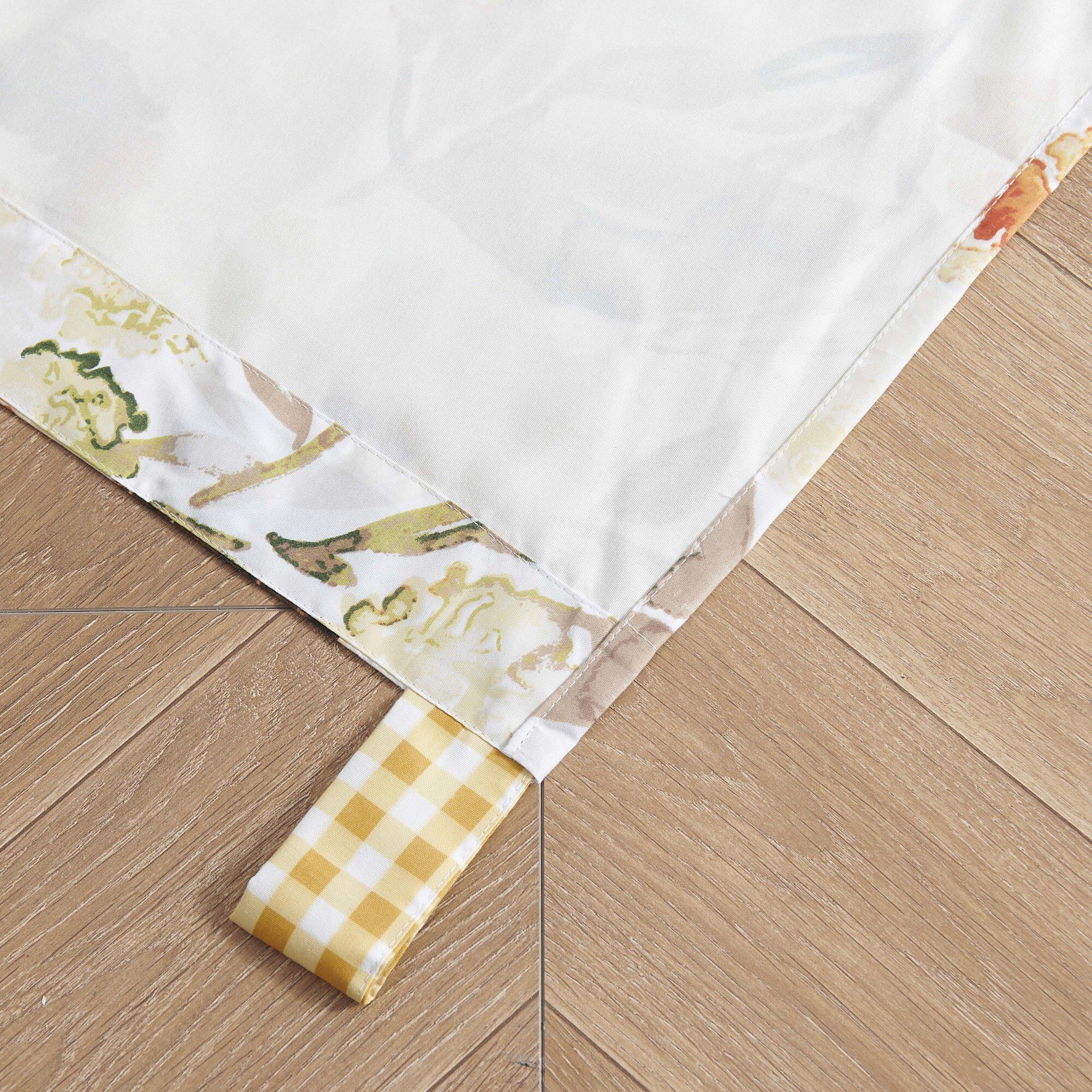 Somerset Window Treatment Valance Curtains, GOLD, on-hover image number 1