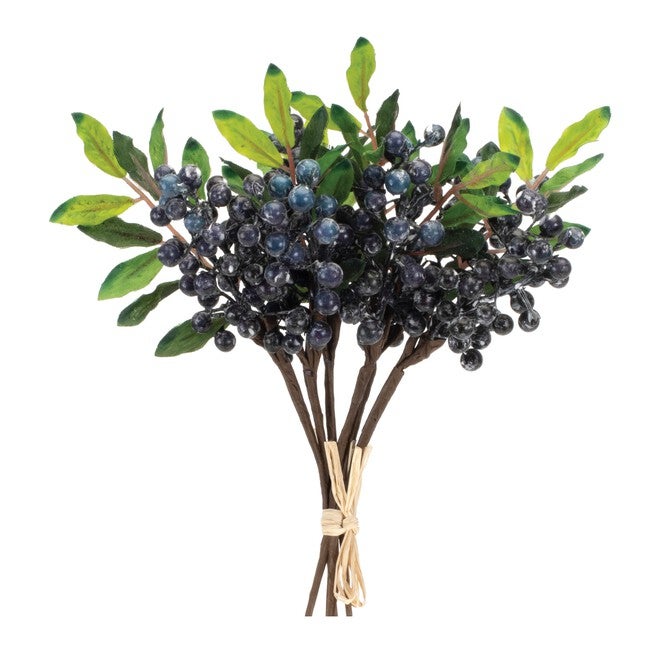 Blue Berry Foliage Bundle (Set of 2), BLUE GREEN, hi-res image number null