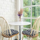 Buffalo Check Tufted Chair Seat Cushions Set of Two, , alternate image number null