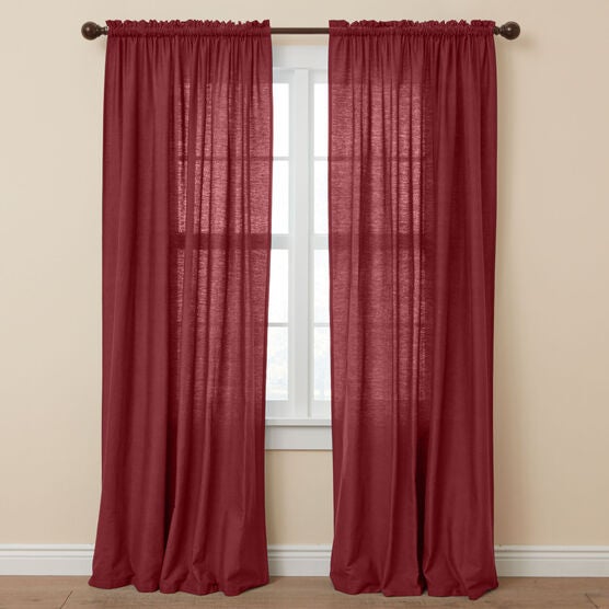 BH Studio Cotton Canvas Rod-Pocket Panel, BH Studio Cotton Canvas Rod-Pocket Panel,