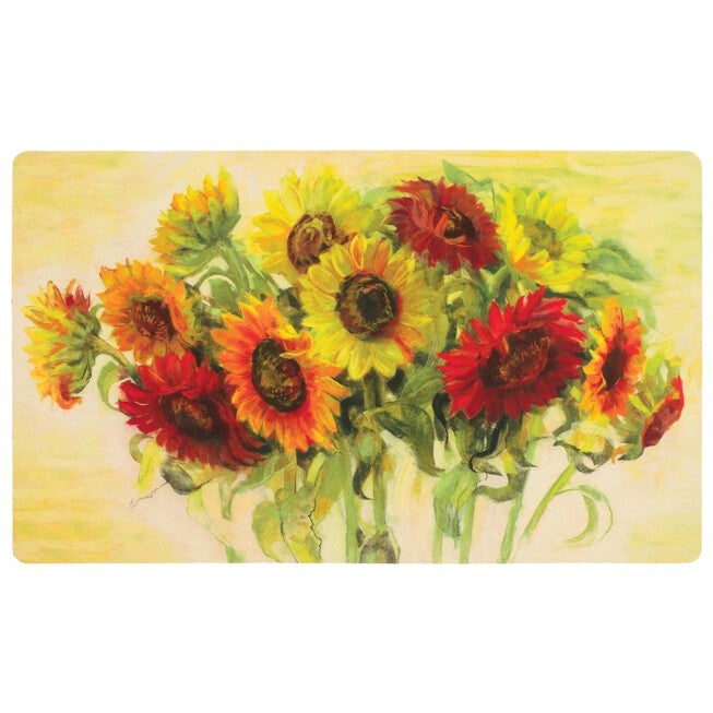 Gathering Sunflowers Multi 1' 6 inches X 2' 6 inches, MULTI, hi-res image number null