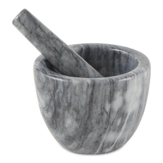 Marble Mortar and Pestle - Gray, GRAY, hi-res image number null